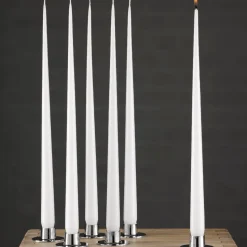 2 Candelabros ester & erik brillante, acero inoxidable