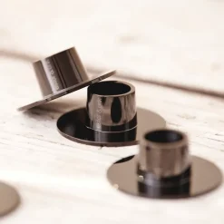 2 Candelabros ester & erik brillante, Negro