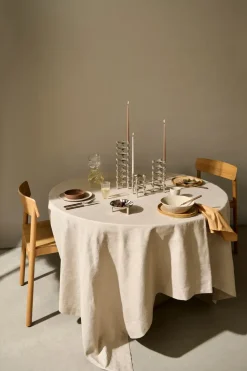 3 Candelabros STOFF Nagel, cromo