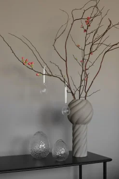 2 Colgantes de pascua Gry huevos, Clear