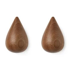 2 Ganchos Dropit nogal, grandes