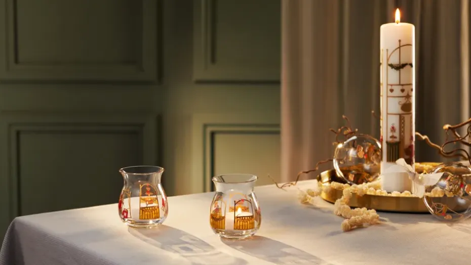 2 Portavelas navideños Holmegaard Christmas, 2023