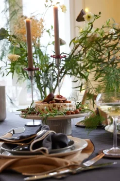 2 Protectores de vela Viva, Burdeos