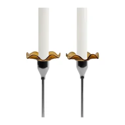 2 Protectores de vela Viva, Amber