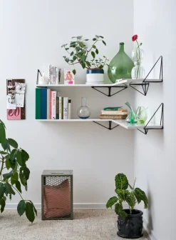 2 Soportes para balda Pythagoras, negro