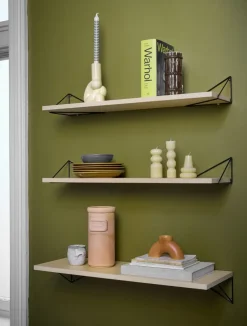 2 Soportes para balda Pythagoras, negro