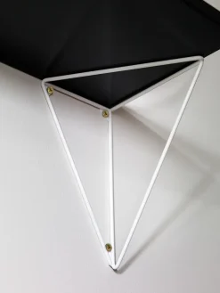 2 Soportes para balda Pythagoras, blanco