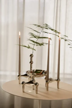 6 Velas cónicas STOFF de ester & erik, Sand