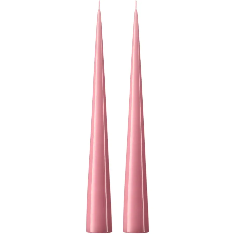 2 Velas ester & erik 37 cm lacado, Old rose 39