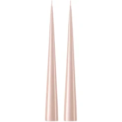 2 Velas ester & erik 37 cm lacado, Rosewater 51-0