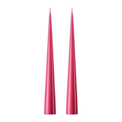 2 Velas ester & erik 37 cm lacado, Deep pink 41/2