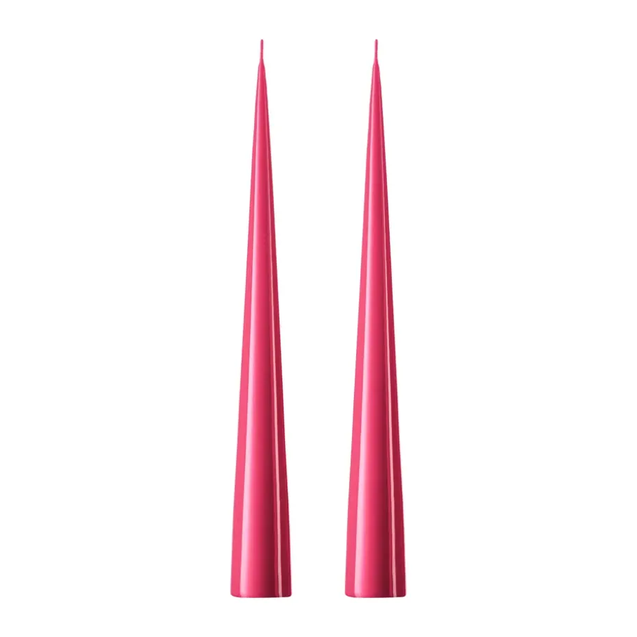 2 Velas ester & erik 37 cm lacado, Deep pink 41/2