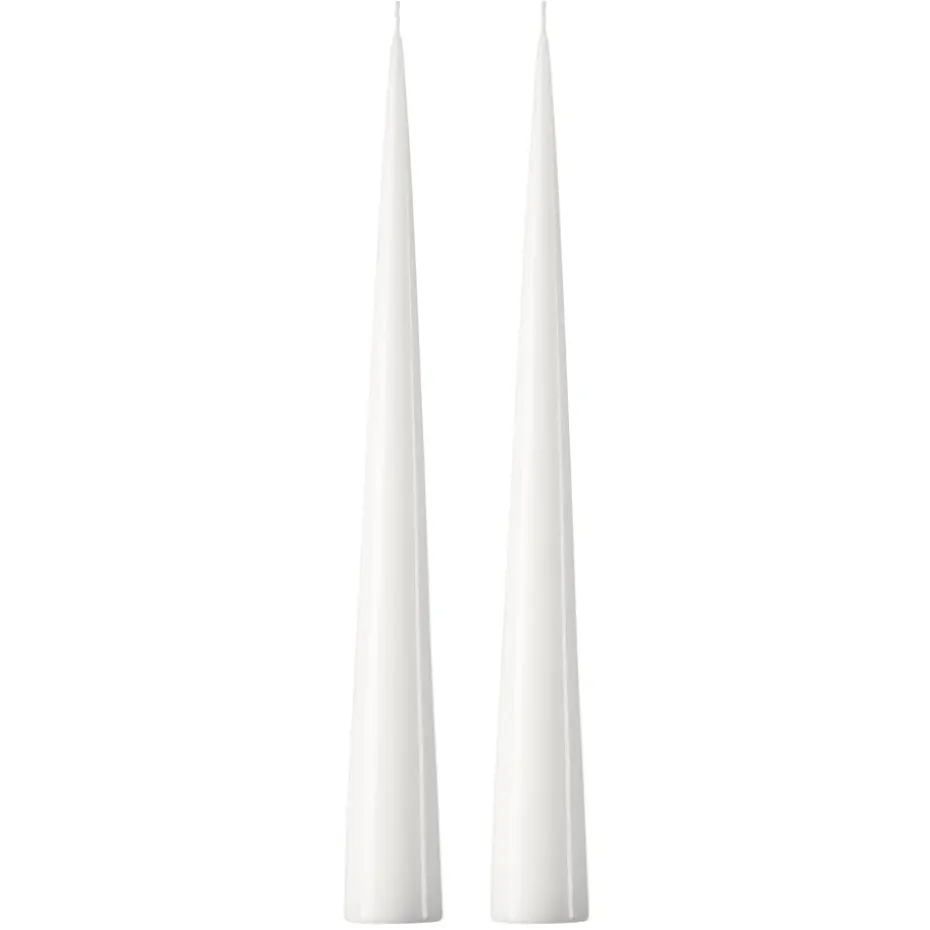 2 Velas ester & erik 37 cm lacado, Pure white 31