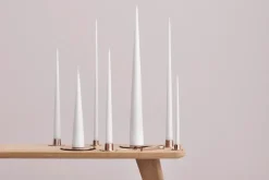 2 Velas ester & erik 37 cm lacado, Pure white 31