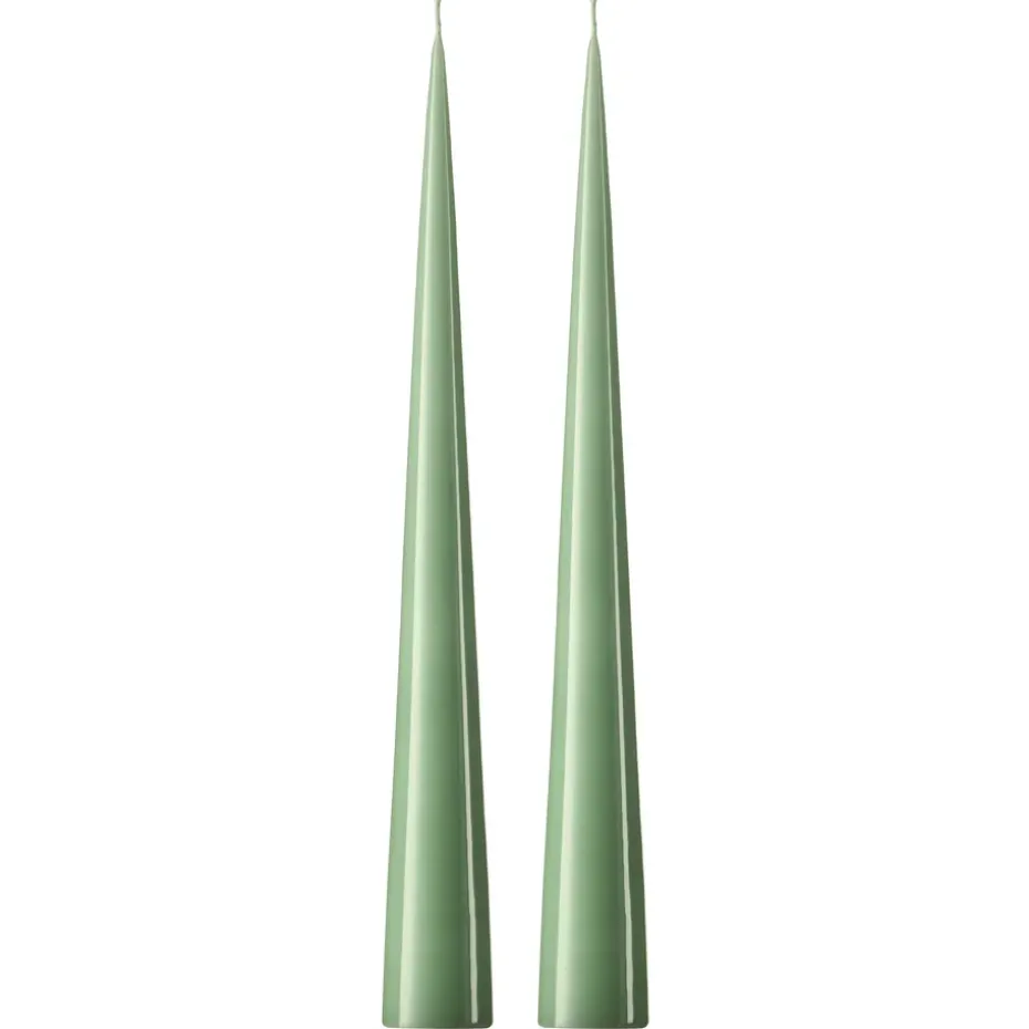 2 Velas ester & erik 37 cm lacado, Eucalyptus 66