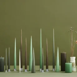 2 Velas ester & erik 37 cm lacado, Eucalyptus 66