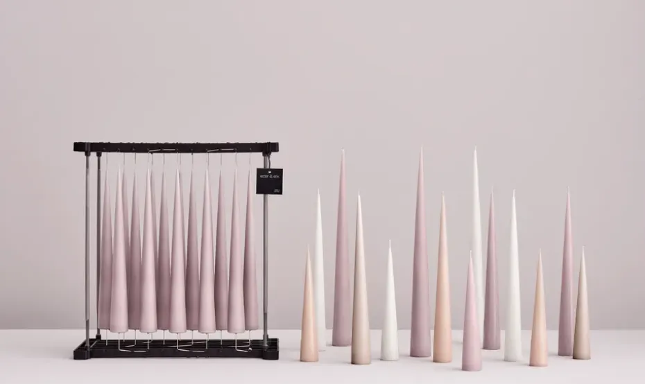 2 Velas ester & erik 37 cm mate, Melon sorbet 19