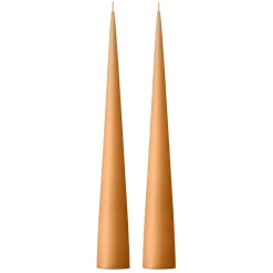 2 Velas ester & erik 37 cm mate, albaricoque oscuro 19