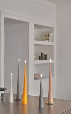 2 Velas ester & erik 37 cm mate, 85 Mango