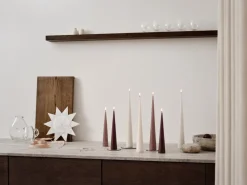 2 Velas ester & erik 37 cm mate, Winter rose 84