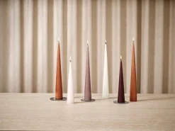 2 Velas ester & erik 37 cm mate, Winter rose 84