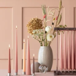 2 Velas ester & erik 37 cm mate, Rosy caramel 20