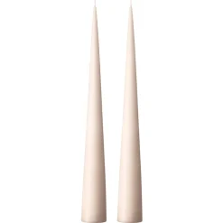 2 Velas ester & erik 37 cm mate, Linen grey 22
