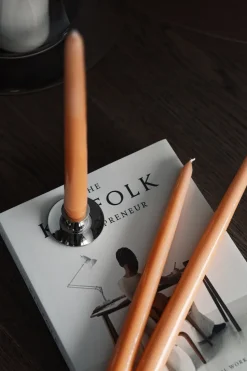 6 Velas Herrgårdsljus 30 cm, Albaricoque