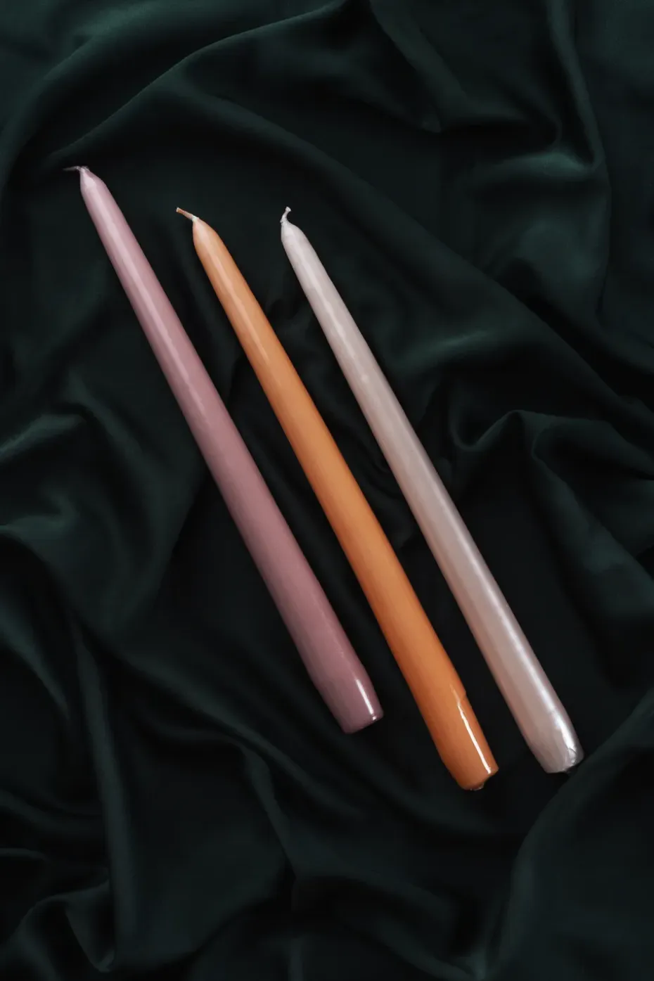 6 Velas Herrgårdsljus 30 cm, Albaricoque