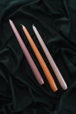 6 Velas Herrgårdsljus 30 cm, Rosa perla