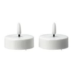 2 Velas LED Bright Ø5,8 cm, White