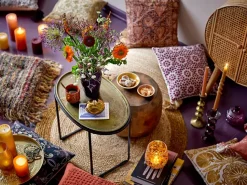 4 Velas Shimmer, marrón