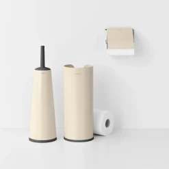 Accesorios de baño Brabantia ReNew 3 piezas, Soft Beige