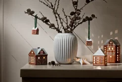 Adorno de Navidad 5 cm Gingerbread 2-pack, Marrón