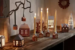 Adorno de Navidad 5 cm Gingerbread 2-pack, Marrón