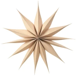 Adorno de navidad Venok Estrella Ø70 cm, Natural