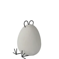 Adorno de pascua Heavy Hen hormigón, pequeño