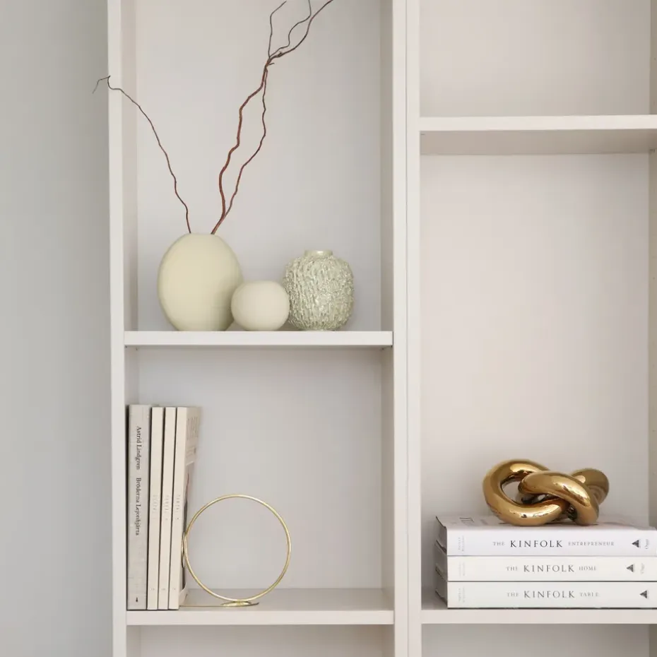 Adorno Knot Table large, Light Gold