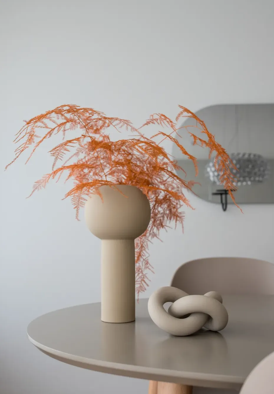 Adorno Knot Table large, Sand