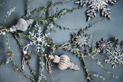 Adorno navideño Norille 12 cm, Mörkgrå