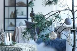 Adorno navideño Norille 12 cm, Mörkgrå