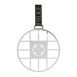 Adorno para árbol Felicità, Latón niquelado