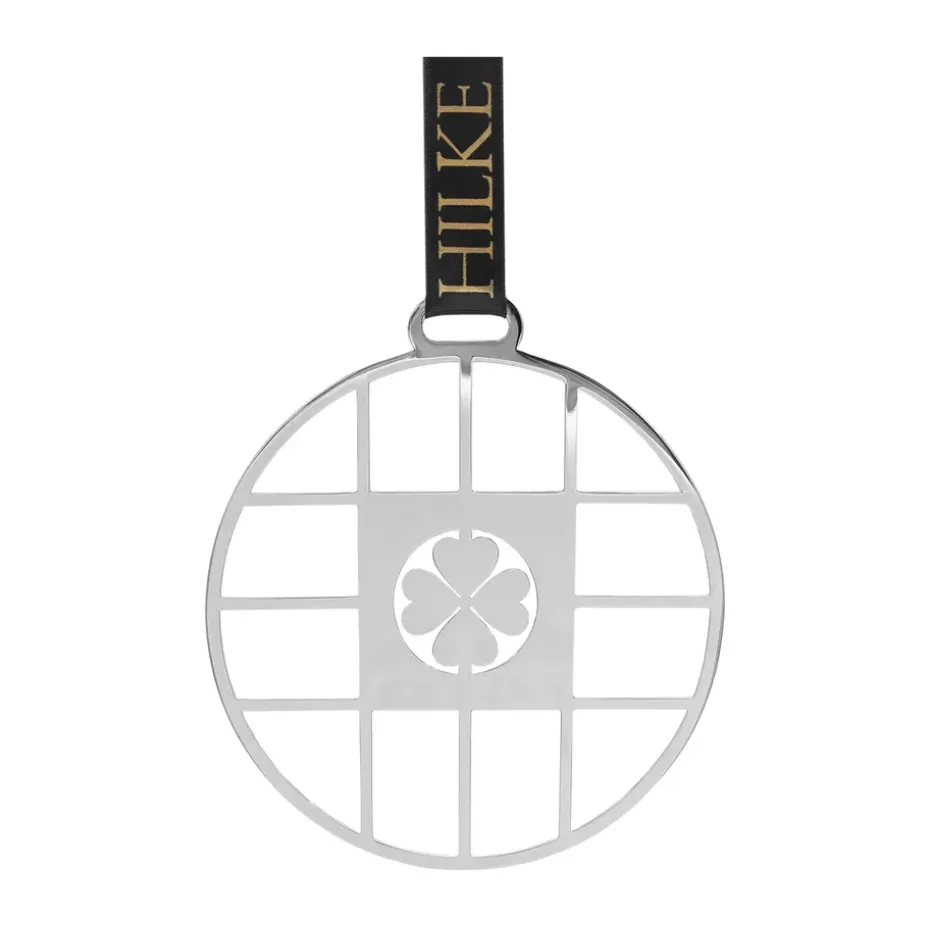 Adorno para árbol Felicità, Latón niquelado