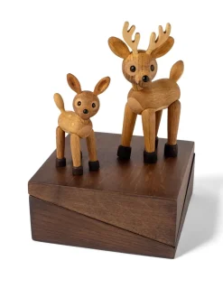 Adorno Spot ciervo baby, Roble-arce