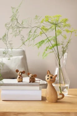 Adorno The city mouse ratón, Roble