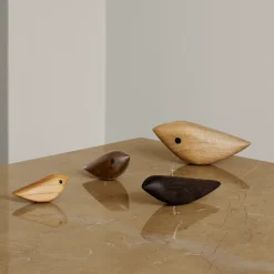 Adorno Twirling Bird XL, Roble