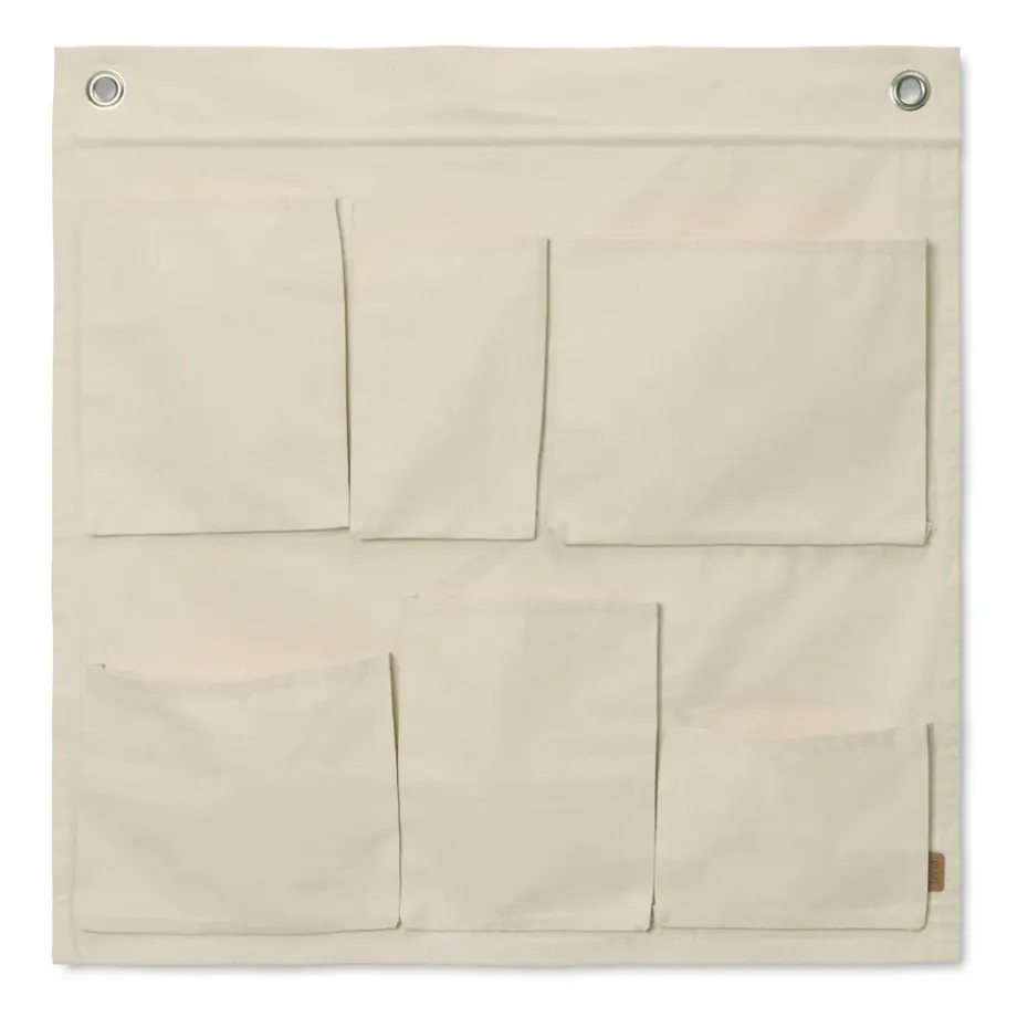 Almacenaje de pared Canvas wall pockets, 70x70 cm