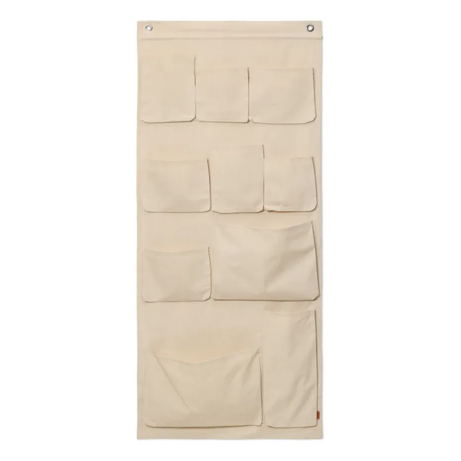 Almacenaje de pared Canvas wall pockets, 70x160 cm