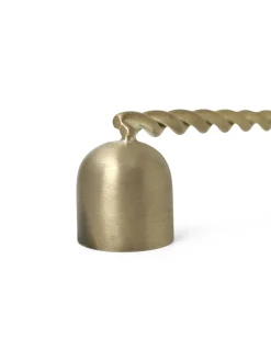 Apagavelas Twist, brass