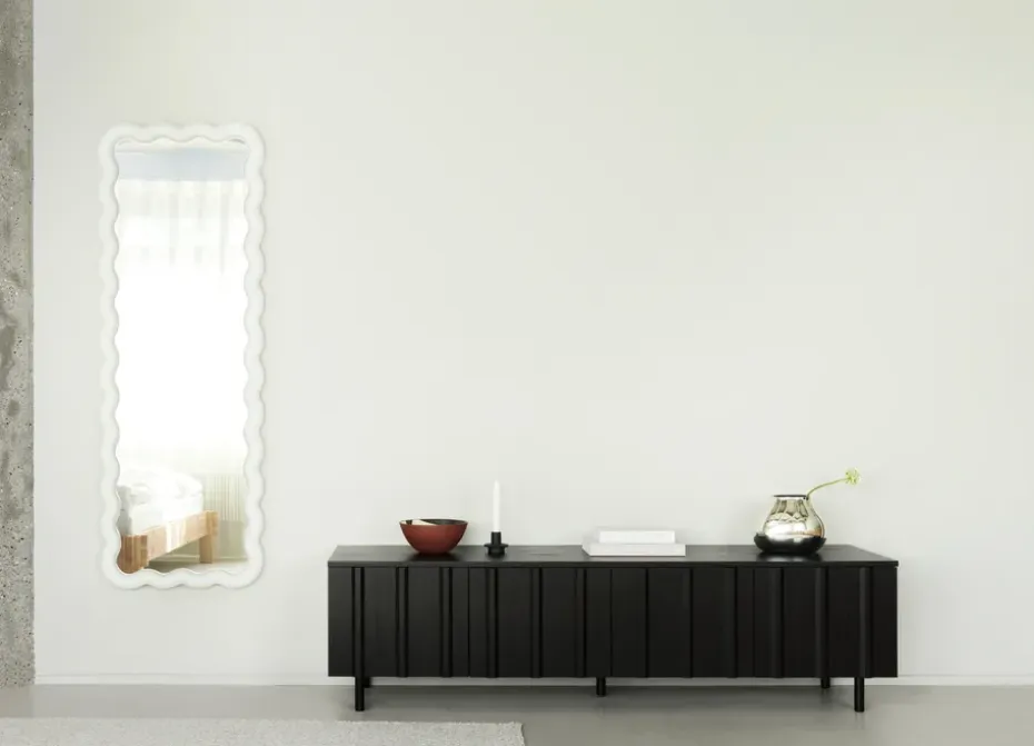 Aparador bajo Rib, Soft Black